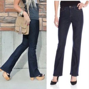 Levi’s 512 Perfectly Slimming Boot Cut Jeans Y2K Black Denim  Size 10 Short